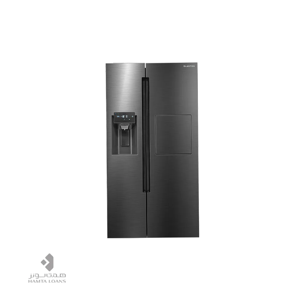 یخچال فریزر ساید بای ساید بلانتون مدل BAH-RF3275ST - استیل