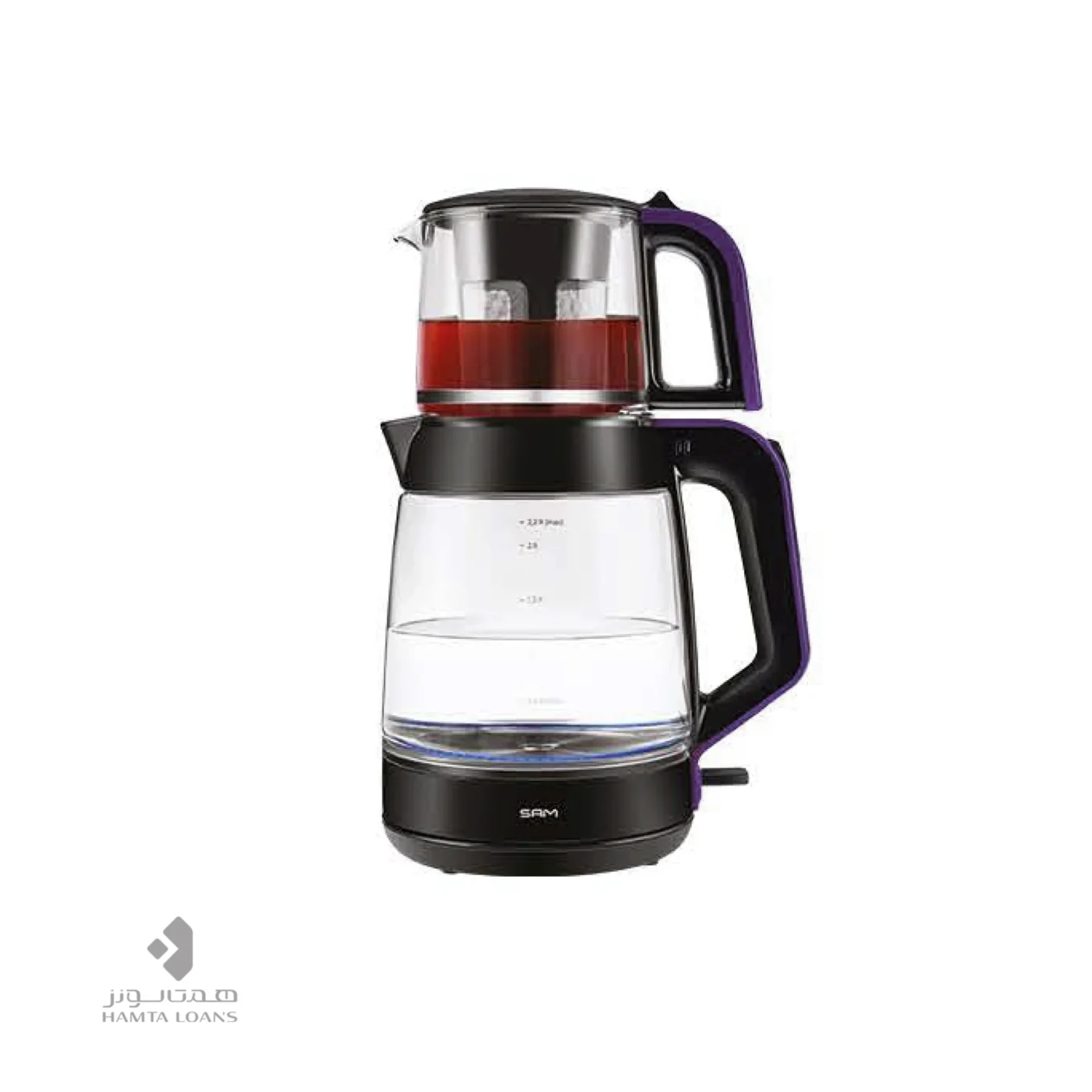 چای ساز روهمی سام مدل TM-220BG - بنفش