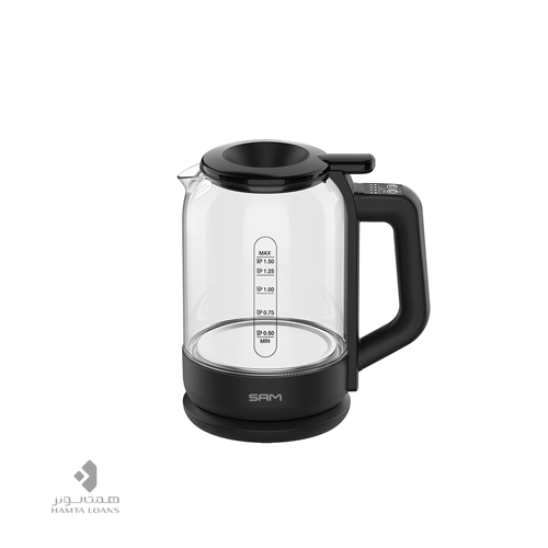 کتری برقی دیجیتال سام مدل EK128 با قابلیت گرم نگهدارنده