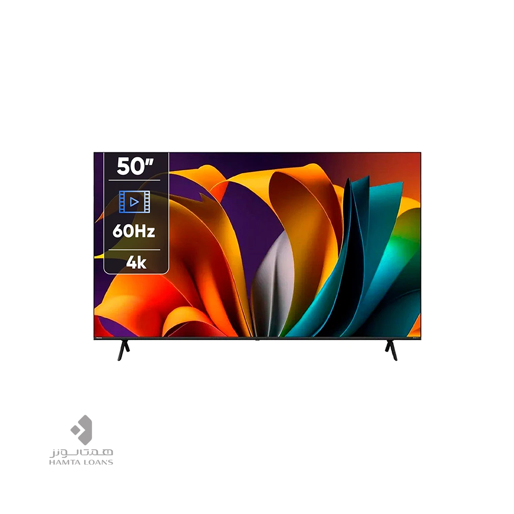 تلویزیون هوشمند 50 اینچ UHD هایسنس مدل UA50A61HSICHD با سیستم عامل ویدا